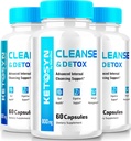 (3 Pack) Ketosyn Cleanse & Detox Capsules, Gelişmiş Kilo Kaybı için Ketosyn Pills, Maksimum Kuvvetli Köprülü Destek Tamam, Keto Syn Internal Cleansing Pastillas Yorumlar (180 Capsules)