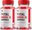 (2 Pack) Vital Grow XL Gummies, Vital Grow XL Gelişmiş Performans ve Genel Günlük Sağlık Desteği Tamam, VitalGrow XL Maksimum Güçlü 1000 mg Wellness Tamam Formula (120 Gummies)