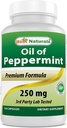 En İyi Doğals Peppermint Oil Bowel Soothing Diyeter Supplement, 250 mg, 120 Kont