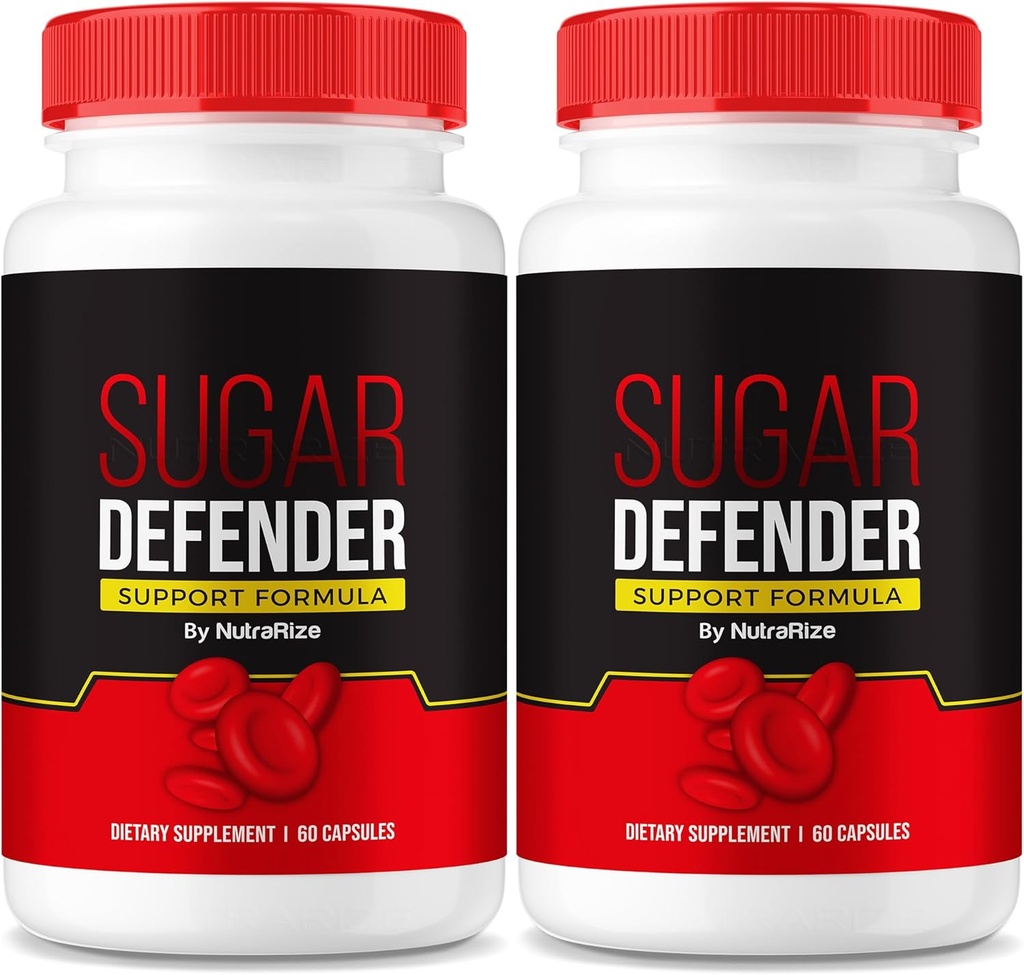 NutraRize (Sağlık Seviyelerini Korumak için 2 Sugar Defender Supplement'in paketi, Sugar Defense 24 All-Doal Diyetary Pills, Advanced Support Formula for Wellness, Yorumlar (120 Capsules)