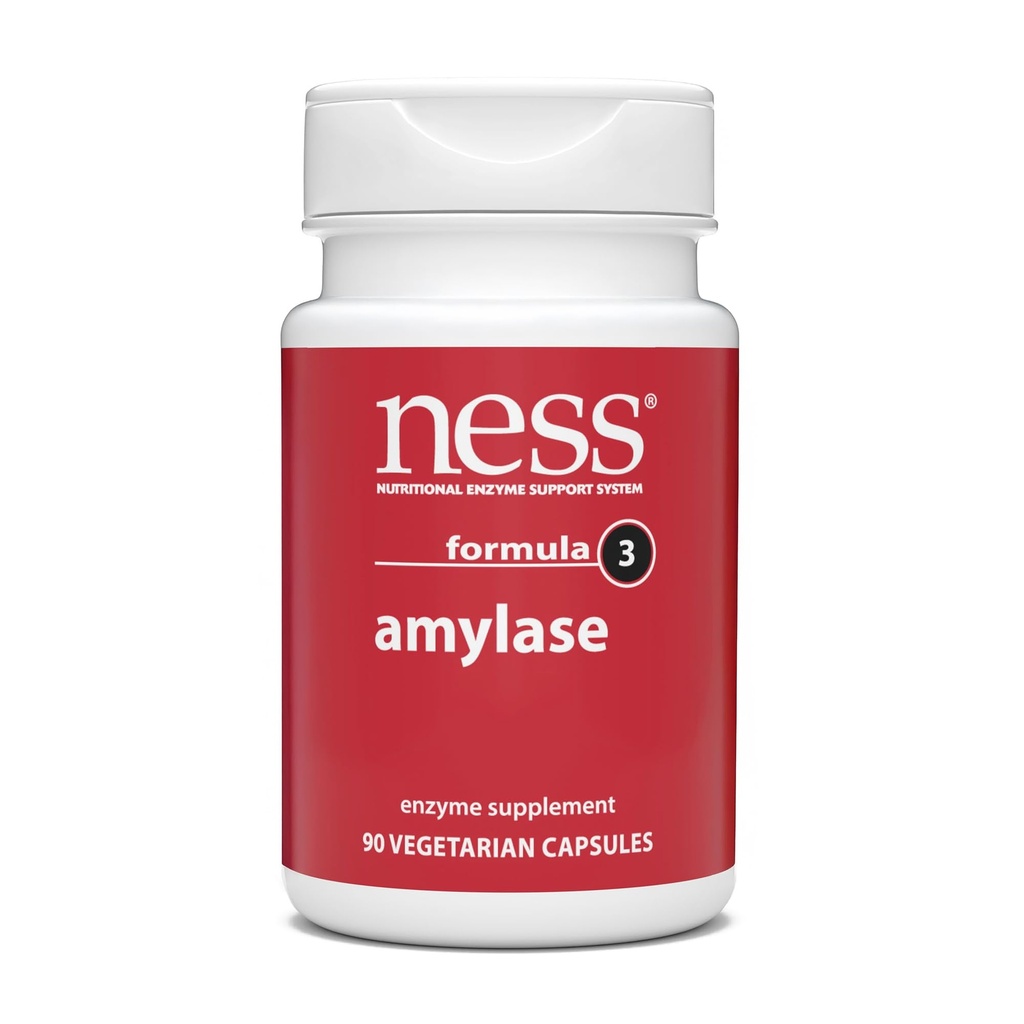 Ness Enzymes- Amylase # 90 vegcaps