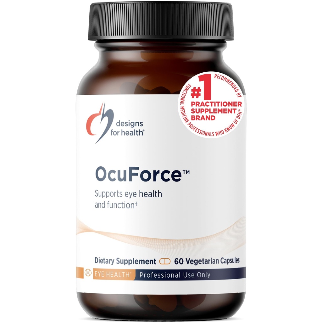 Sağlık OcuForce için tasarımlar - Eye Health Support Supplement - Lutein, Zeaxanthin, Carotenoyaklar, çinko, Taurin + Vitaminler (60 Capsules)