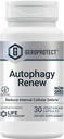 Life Extension GEROPROTECT® Autophagy Renew, Luteolin, piperlongumine, Cellular Health Support, Healthy Aging, Gluten-Free, Non-GMO, Vegetarian, 30 Capsules