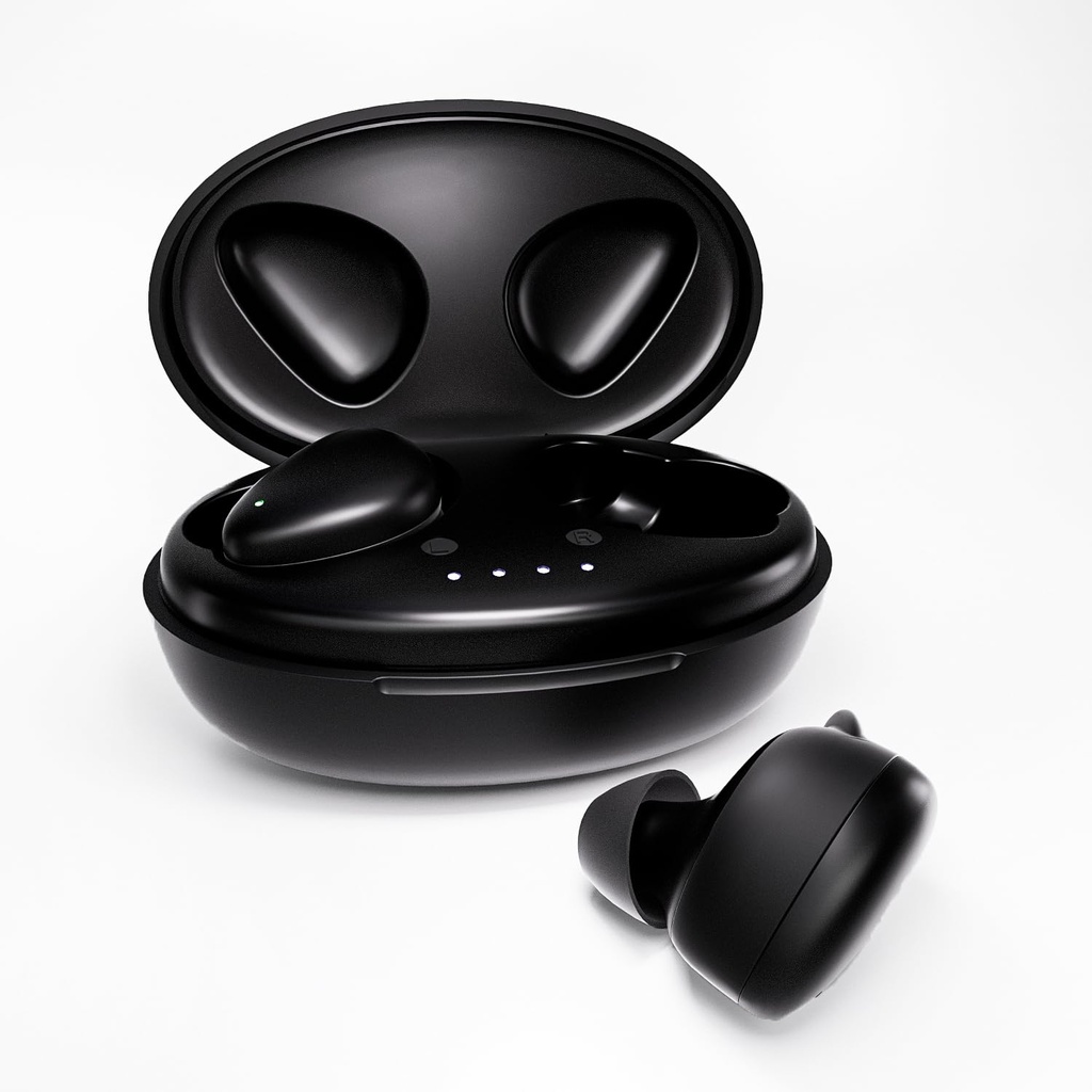 In-Ear Bluetooth OTC Seniors & Yetişkinler Earbuds için Gürültü İptal ve Geri Bildirim Azaltımı ile Duyuyor; İşitme ve işitme Sertleri için Kablosuz Sırlar