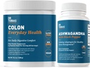 Dr. Tobias Colon Everyday Health and Ashwagandha Capsules, Digestive Wellness & Resilience Sche, Supports Balanced Energy & Gut Health, Vegan, Non-GMO