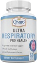 Ultra Respiratory Pro Health – General Lung & Respiratory Health'i korumada yardımcı olur – Butterbur ve Ateşfew Ekstraksiyon ile birlikte - 60 Capsules