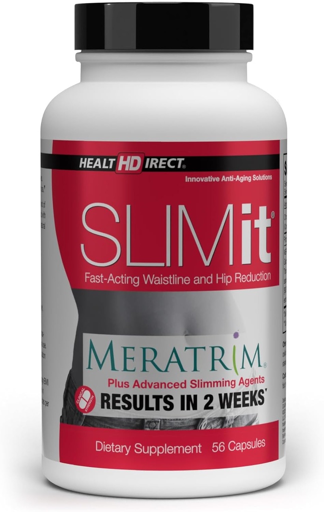 SAĞLIK - Meratrim ile SLIMit - Kadınlar ve Erkekler için Doğal metabolik - Hedefler Fat Hücreleri, Destekler Metabolik Sağlık - 56 Capsules