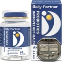 Akkermansia Probiyotik with Butyrate, 30 Milyar CFU Akkermansia Muciniphila Probiyotiks for GLP-1 Production, Supports Digestive & Gut Health for Women & Men, Geciklet, 60 Kont (Box dahil)