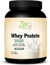 Zen Supplements - Organik Grass Fed Whey Protein 19g Per Keto Friendly - Unflavored 32 Oz-Powder
