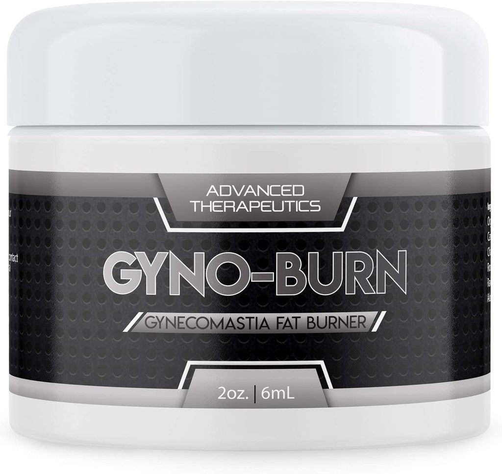 Gyno Burn Gyncomastia Cream Νέα 4 ουγγιά Jar. Burn Stubborn Chest Fat and Firm up Your Pecs.
