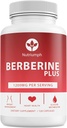 Berberine Plus Royal Jelly ile 1200 mg – Kilo Yönetimi, Kalp Sağlığı ve Glucose Metabolism – 120 Vegan Capsules – Non-GMO, ABD'de Yapılan