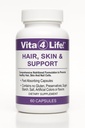 Vita4Life!® Biotin 2000mcg + MSM Saç Büyüme Vitaminleri Kadınlar ve Erkekler için | Saç, Skin & Nail Desteği Vitamin A, E, çinko | Hızlı Absorbing Capsules, 60 Count, 30-Day Supply