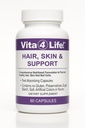 Vita4Life!® Biotin 2000mcg + MSM Saç Büyüme Vitaminleri Kadınlar ve Erkekler için | Saç, Skin & Nail Desteği Vitamin A, E, çinko | Hızlı Absorbing Capsules, 60 Count, 30-Day Supply