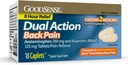 GoodSense Dual Action Acetaminophen και Ibuprofen (NSAID) δισκία, 250 mg/125 mg, Οσφυαλγία, 18 κόμης