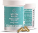 Renew Flora - Gelişmiş Collagen & Skin Support - Antioksi Plus Digestive enzimler ve Gut Klinik Çalışmalar ile Kadınlar ve Erkekler için Destek - Lactobacillus ve 12 Registered probiyotikler - 30 Day Supply
