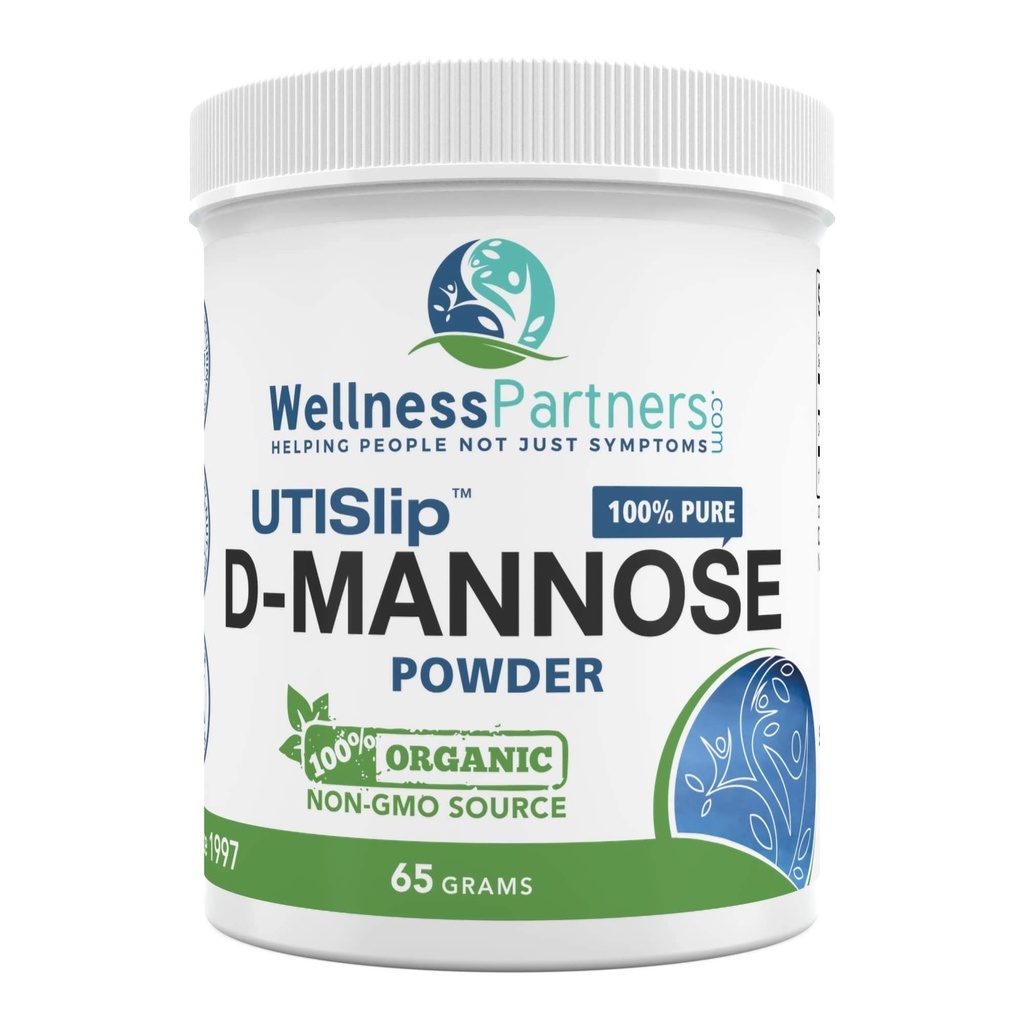 Τώρα νέο UTI-Slip D Mannose μη GMO οργανική πηγή σκόνη 65g βάζο