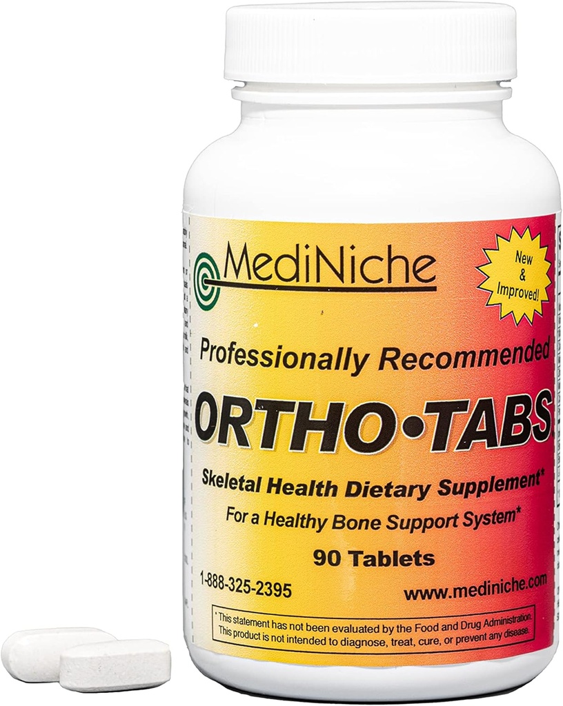 Ortho-Tabs®, Bone Health için Vitamin ve Mineral Supplement*