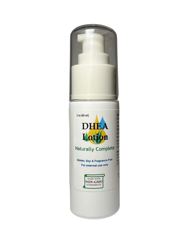 DHEA for Men and Women 2 oz. Şişe pompa | Non-GMO ve Unscented