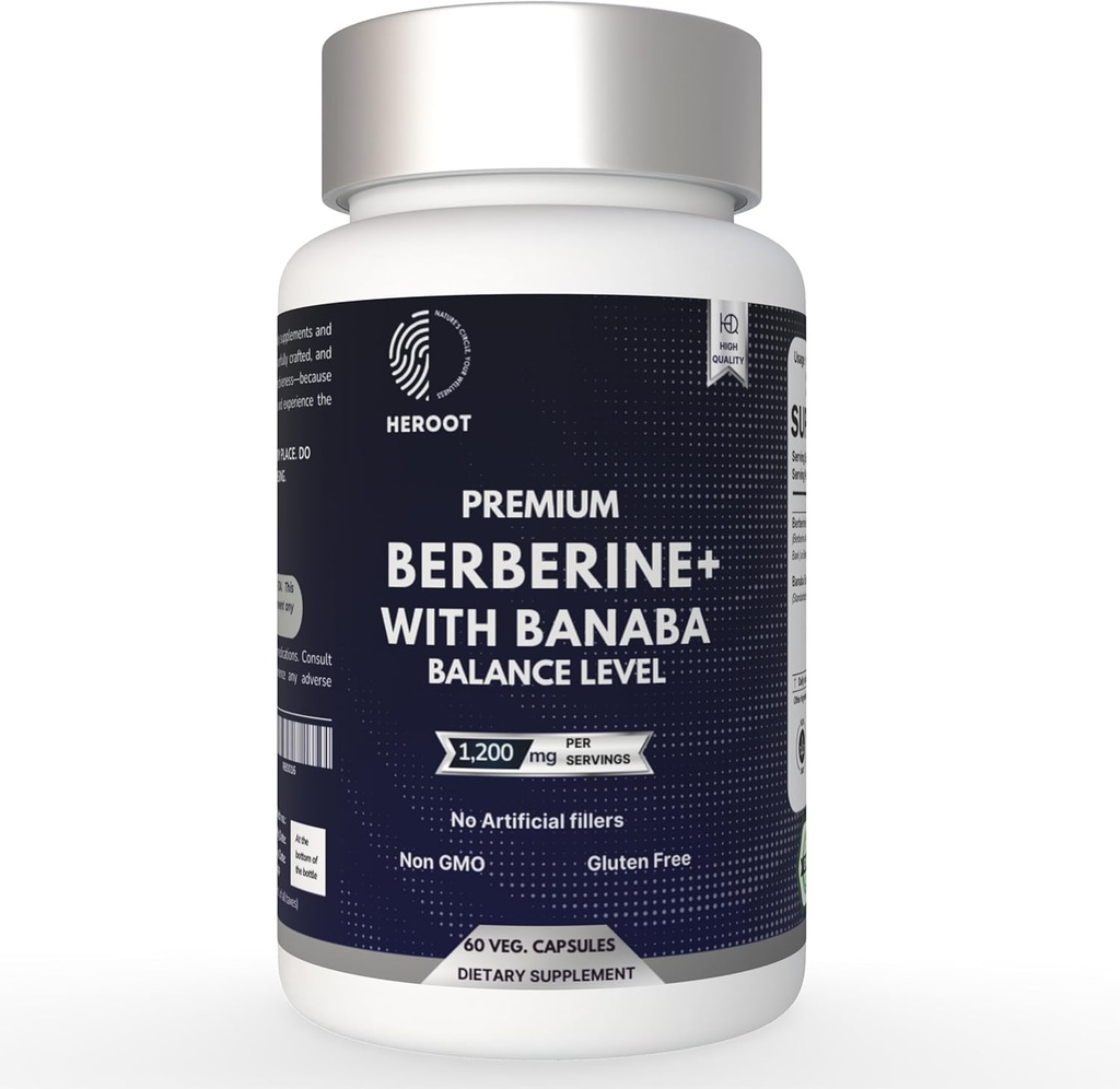 Βερβερίνη HCl με Banaba 500mg 