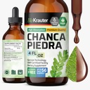 BIO KRAUTER Chanca Piedra Tincture - Doğal Çocuk Sağlığı Desteği - Chanca Piedra Stone Breaker & Gallbladder Cleanse Formula - Vegan, Alkol & Sugar Free Drops - 4 oz