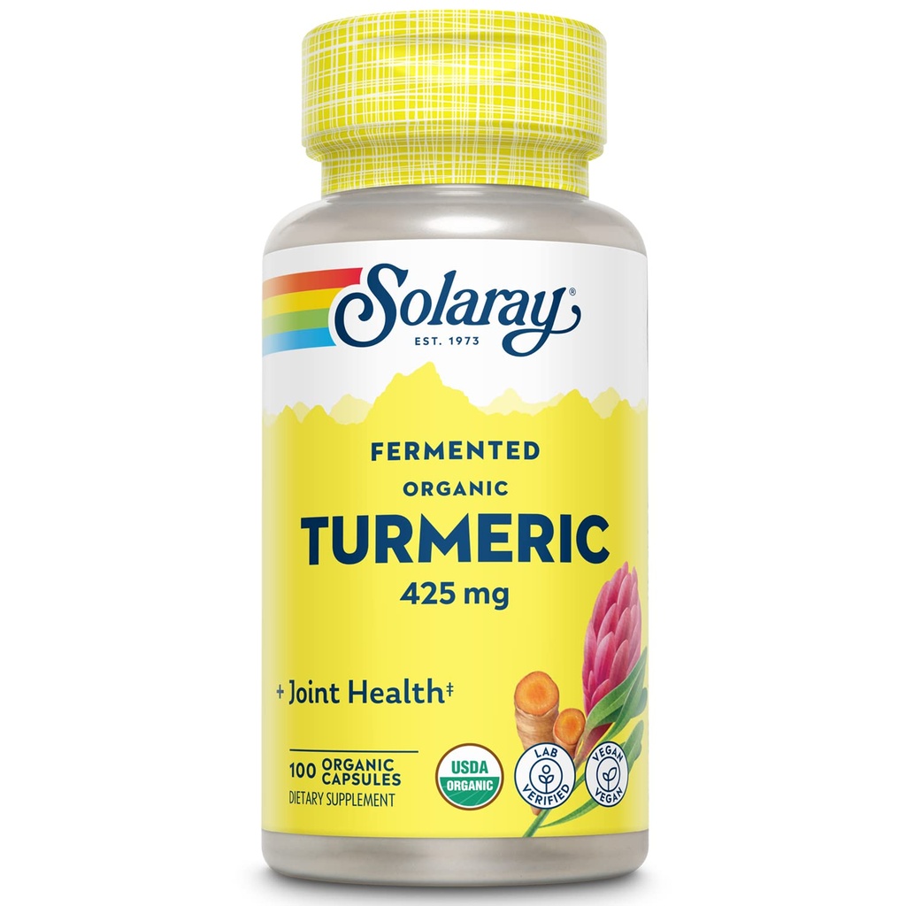 SOLARAY Turmeric Root 500 mg | 100 VegCaps