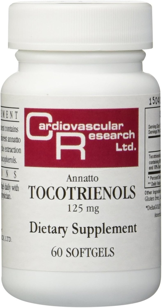 Ekolojik Formulaler - Annatto Tocotrienols 125 mg 60 jel [Sağlık ve Güzellik]