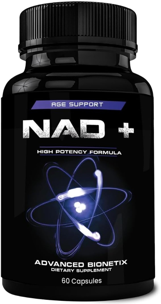 NAD Supplement with Nicotinamide Riboside Plus Resveratrol, Quercetin, Betaine w/RiboYOUNG™ for True Anti Aging