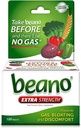 Beano Ultra 800 | Gaz Önleme ve Digestive Enzyme Supplement Tabletler | 100 Count | 3 Paket