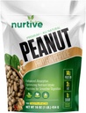 Peanut protein Peptide Toz - Plant-Based, Rich in Nutrients & Fiber - Sporcular ve Fitness Enthusiasts için ideal - Gelişmiş Solubtitude ve Abxia - 18 Hizmetler (16 oz / 454 g)