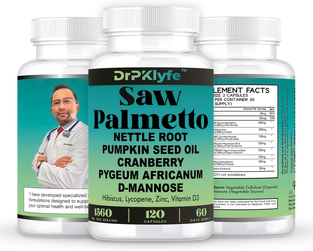 Candy Seed Oil & Hair Growth Supplement with Saw Palmetto for Women, Mickey Blocker for Men, pen Prostate Health, Pygeum, Lycopene, Mens Health
