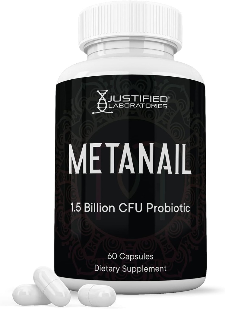 Justified Laboratories Metanail 1.5 Δισεκατομμύρια CFU Probiotic Nail Support 60 Κάψουλες