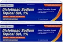 GeriCare Topical Arthritis Pain Relief Gel Diclofenac sodyum% 1 (NSAID) Handk Elbow Foot Ankle Diz Ekstra-Strength Pain Reliever- Anti-inflamatuar Arthritis Ağrı Tedavisi, 3.53oz (2 Pack)