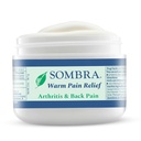 Sombra Warm Pain Relief Gel, Arthritis ve Kronik Ağrı Pre-Workout Muscle Rub Vegan Yapay Fragrances, Dyes, NSAIDs, Structure, Petrol, Alkol - 2oz Jar