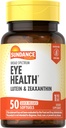 Sundance Lutein ve Zeaxanthin Supplement | 50 Softgels | Eye Health | Non-GMO ve Gluten Free Formula