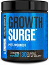 Jacked Factory Growth Surge Creatine Post Workout w/L-Carnitine - Daily Mus Builder & Recovery Supplement with Creatine Monohydrate, Betaine, L-Carnitine L-Tartrate - 30 Servings, Blue Raspberry