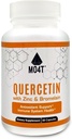 Quercetin & Bromelain με ψευδάργυρο - Αντιοξειδωτική Υποστήριξη Ανοσοποιητικό Σύστημα Υγεία - Συμπλήρωμα Διατροφής - 60 Κάψουλες 1050 mg Έντονη Φόρμουλα