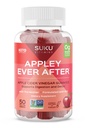 SUKU Appley Ever After Gummies – Ξίδι μηλίτη μήλου με μεθυλιωμένο B12 & φολικό – Χωρίς ζάχαρη, χωρίς γλουτένη, Vegan Detox & Energy Support – Amazing Apple Flavor – 50 Count