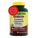 Spring Valley Turmeric Supplement | Turmeric Curcumin Supplement, Ultra Strength 1,500 mg, 90 Count + STS Style.