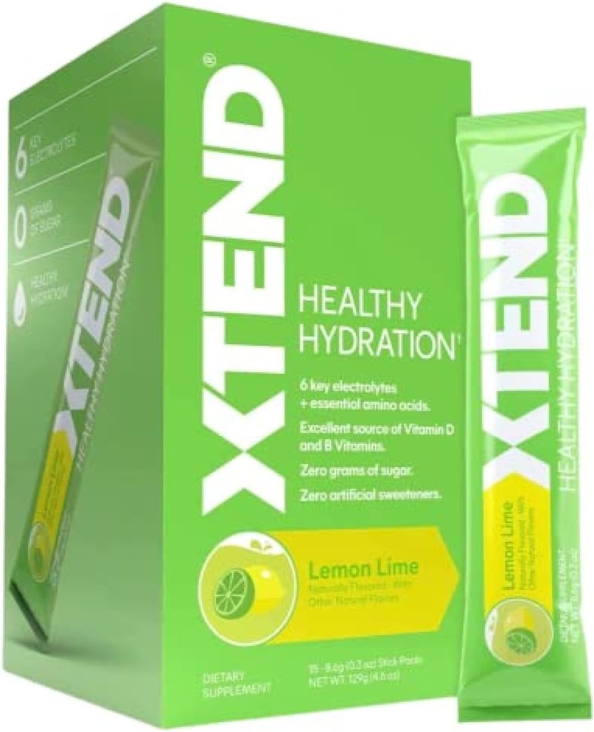 Xtend XTEND Υγιεινή ενυδάτωση Λεμόνι Lime 