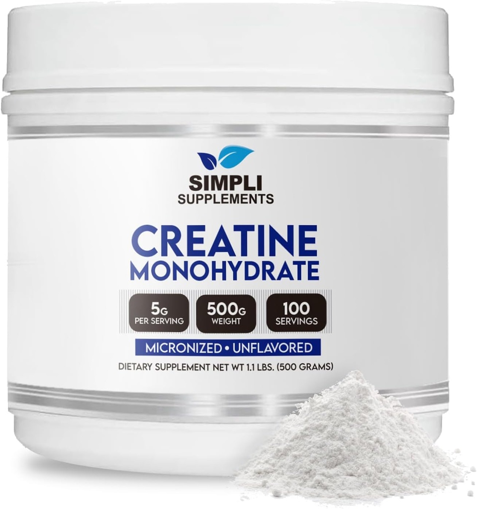Premium Creatine Monohydrate Powder 500g 
