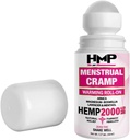 Menstrual Cramp Hemp Warming ROLL-ON 2000MG w Arnica & Menthol Made in USA Natural Formula 1.7oz