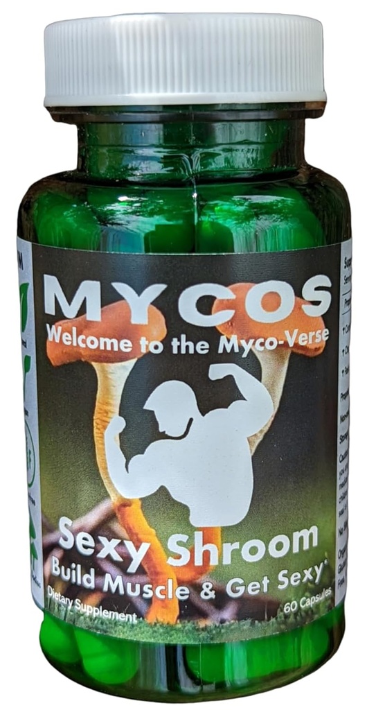 Mycos Shrooms, Sexy Shroom, Boosts Cinsel Drive ve Fiziksel Performans, Hedeflenen Ekstraksiyon ile Mushroom Supplement,