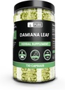 ΑΝΩΤΑΤΑ ΑΡΧΙΚΑ ΣΥΣΤΑΤΙΚΑ Καψάκια Damiana Leaf, Όχι Μαγνήσιο ή Ρύζι Fillers, Πάντα καθαρό, Εργαστήριο Επαληθευμένο (730 Κάψουλες)