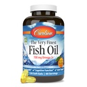 Carlson - The Very Finest Fish Oil, 700 mg Omega-3s, Norveç Fish Oil Supplement, Wild Caught Omega 3 Fish Oil, Sustainable Sourced Fish Oil Capsules, Omega 3 Supplement, Orange, 120 Softgels