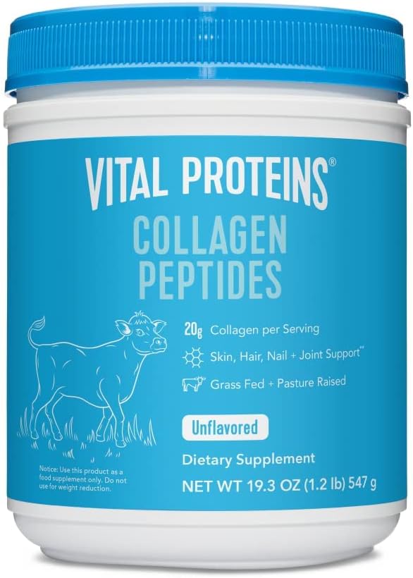 Vital Proteinler, Unflavored Collagen,, 20 Ounce