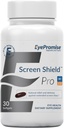 EyePromise Screen Shield Eye Vitamin - 30-Count, 30-Day Supply - Eye Supplement with Omega 3s, Zeaxanthin, Lutein, Bilberry, çinko & Vitamins for Tired, Strained Eyes