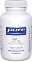 Pure Encapsulations NAC 900 mg - N- Acetyl Cysteine Amino Acid Supplement for Lung & Immune Support, Liver & Antioxidants * - 120 Κάψουλες