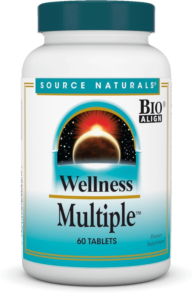 Πηγή Naturals Wellness Πολλαπλά, 60 δισκία