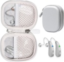EarCentic EasyCharge Device İşitme Aids ile uyumlu işitme Yardımları için Vakalar da Otofonix Elite/Encore, Banglijian, Britzgo, My Tone, LIGINN, Blaids, Lexie, Tweak (Silver)