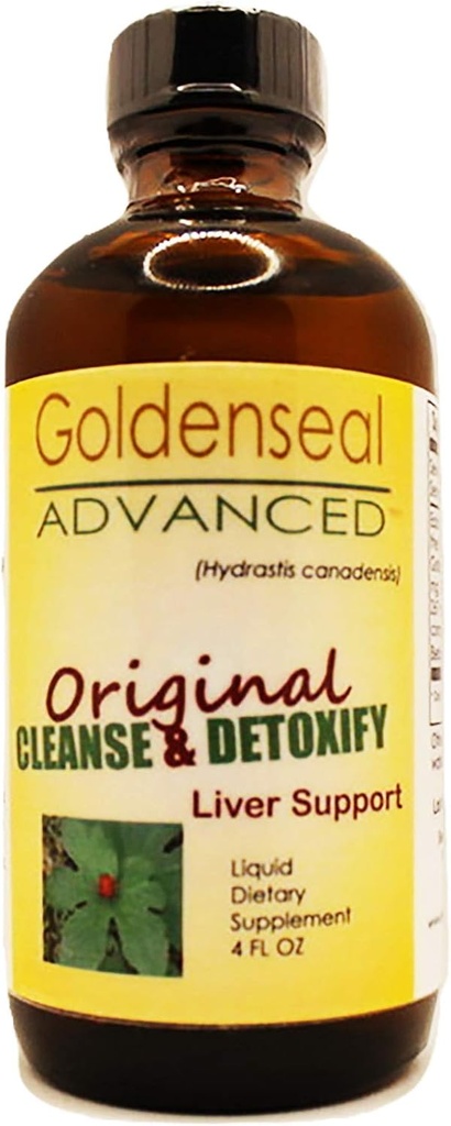 Goldenseal Cleanse & Detoxify υγρό συμπλήρωμα διατροφής 